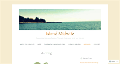 Desktop Screenshot of islandmidwife.com